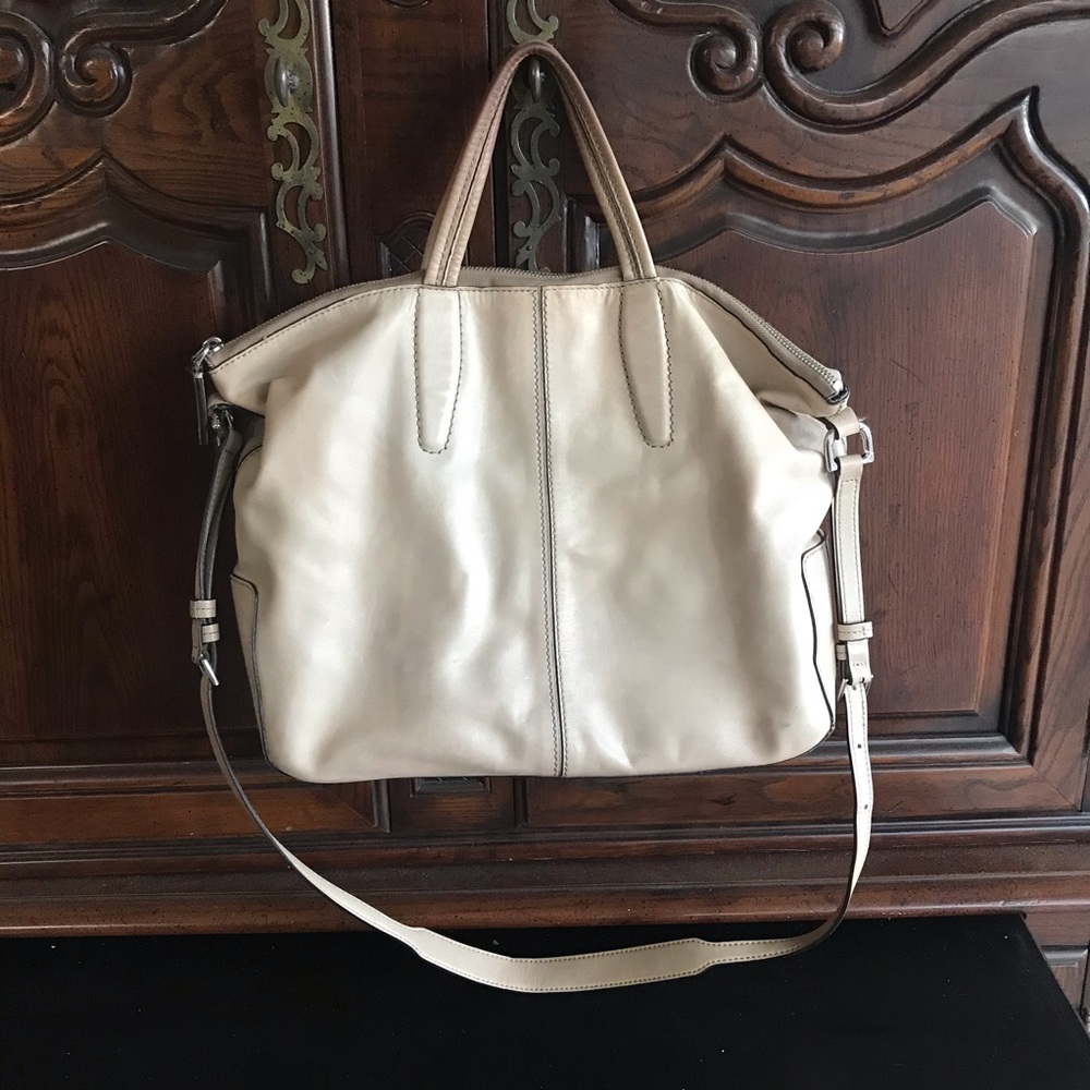 TUMI Leather Tote Bag